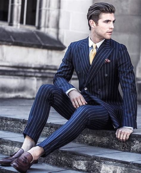 navy blue suits brown shoes